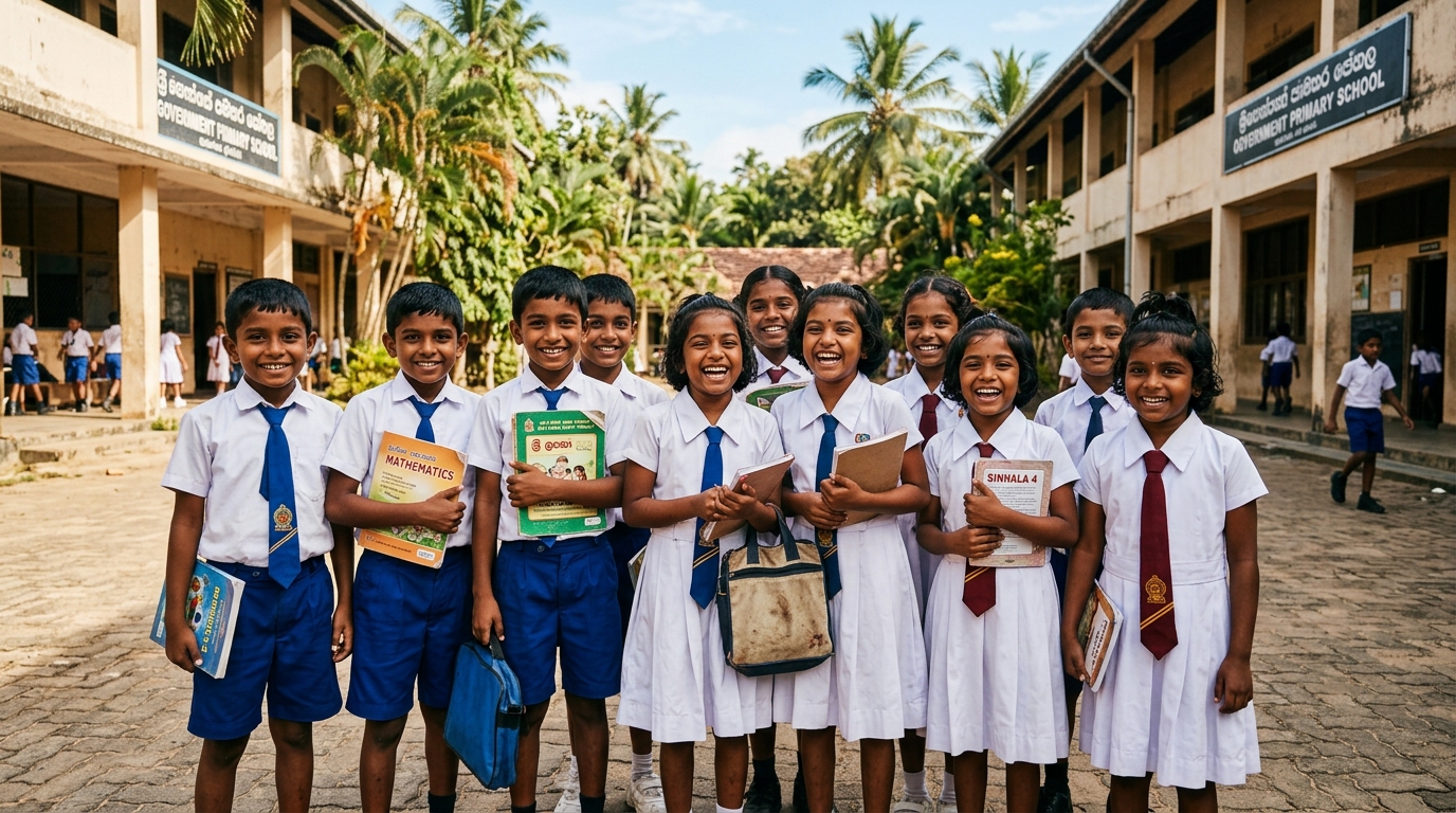 Sri Gnanawasa Maha Vidyalaya Campus & Students